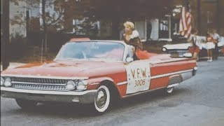 VFW Post 3006 Salisbury North Carolina Veterans Day Parade Nov 11th 1960 Veterans of Foreign Wars [upl. by Yelwar664]