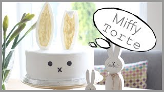 Miffy Torte  Hasen Torte  schnell und einfach  Tortenbox  BACKLOUNGE Rezepte [upl. by Mafalda]