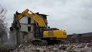 Kobelco SK 350LC10 demolition excavator  Van Groningen Sloopwerken BV [upl. by Aseel248]