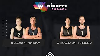 Winners Beach Volleyball Men M Serdiuk  P Arkhypov  A Troianovskyi  M Bedukha 29112024 [upl. by Clarey]