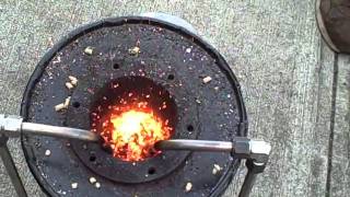 Fluidized Bed Combustor  part 1 first trial run [upl. by Yerggoeg]