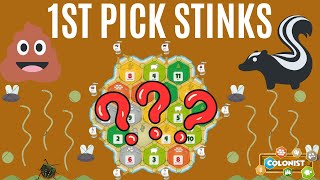 Sometimes Having the First Pick Stinks  COLONIST S8 G3 [upl. by Nanyk]