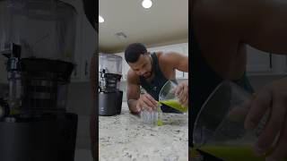 Pineapple wheatgrass shots🍍 recipe juicing kuvings [upl. by Noiz]