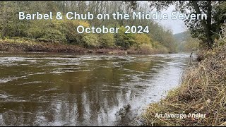 Barbel amp Chub Fishing on the Middle Severn  Oct 2024 [upl. by Hildie]