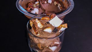 Easy Rocky Road Icecream Recipe  No mixer needed [upl. by Nutter397]