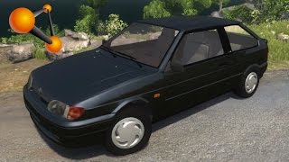 BeamNGDrive Mod  Lada VAZ ВАЗ 2113 Crash test [upl. by Rudwik515]