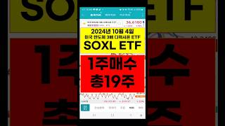 3배ETF 미국반도체 SOXL 매일 매수 [upl. by Kiefer]