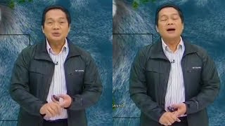 Weather Man Cant Stop Laughing At Yes Josie Blooper [upl. by Nyer]