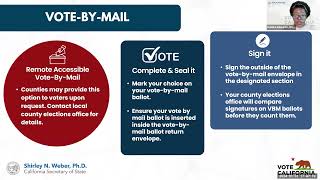 Life Cycle of a Ballot Voting in the 352024 Presidential Primary from the CA Secretary of State [upl. by Allred659]