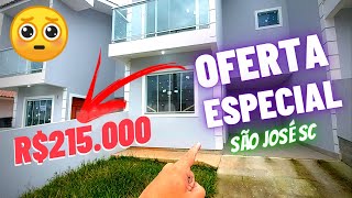 CASA PRONTA PARA MORAR ⏳ OFERTA ESPECIAL em São José SC [upl. by Berlauda336]