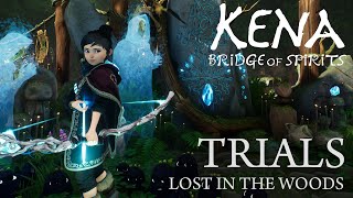 Kena  Trials Lost in the Woods Shrine Guardian  Forest Courtyard 2  Corrupt Taro [upl. by Anaicul922]