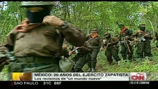 México 20 años del ejército zapatista [upl. by Shiller29]