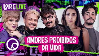 LORELIVE HISTÓRIAS E DESILUSÕES DE AMOR com Diva Depressão Danilo Mesquita e Rayssa Bratillieri [upl. by Aliled]