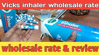 Vicks inhaler wholesale rate [upl. by Enyedy]