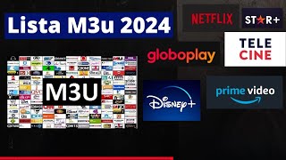 🟢Melhor Lista M3U 2024 Lista M3u Lista M3u Para Iptv Lista M3U Para Smartone Iptv M3u Iptv M3ui [upl. by Carilla]