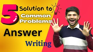 Solution to 5 Common Problems Faced in Answer Writing  The Art Of Answer Writing Ep 3 board2024 [upl. by Drue932]