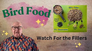 Bird Food Mix and Cheap Fillers to Avoid [upl. by Conrade889]