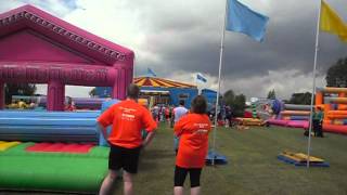 Dove House Summer Fair 2012 Its A Knockout [upl. by Burnie]