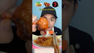 Makan ayam samyang 3 level [upl. by Thurlow]