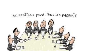 Cest quoi les allocations familiales   1 jour 1 question [upl. by Kroo]