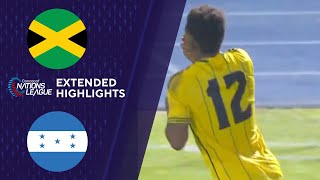 Jamaica vs Honduras Extended Highlights  CONCACAF Nations League  CBS Sports Golazo [upl. by Joelle269]