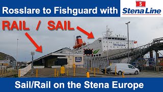 Rosslare to Fishguard aboard the Stena Europe [upl. by Dekow]