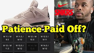 Air Jordan 4 x A Ma Maniere WYWS Release [upl. by Celisse]