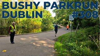 Bushy parkrun Dublin 308 4K [upl. by Waverly997]