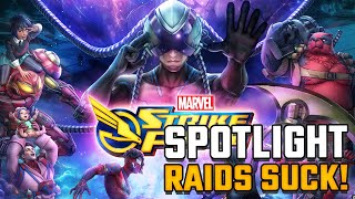 Spotlight Raid Blog WHHHYYYY  Marvel STRIKE Force [upl. by Tatianna]