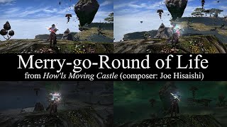 MerrygoRound of Life Howls Moving Castle  FF14 [upl. by Petromilli]