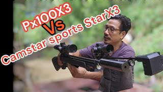 PX100 X3 VS CAMSTAR SPORTS STAR X3PX100 X3 VS CAMSTAR SPORTS X3 ACCURACY TEST AT 30 MTRS [upl. by Ramar]