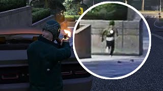 CGs Shootout with OB at Vinewood Hills  Nopixel 40  GTA  CG [upl. by Cherry983]