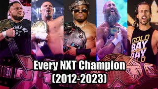 Every NXT champion 20122023 [upl. by Deny920]