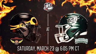 Iowa Barnstormers at Green Bay Blizzard [upl. by Bastian214]