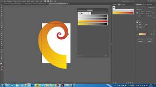 Illustrator  Spirale mit Verlauf von Anfang zum Ende [upl. by Seamus]