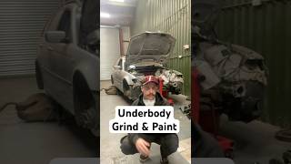 The BMW e46 finally has some Underbody Paint [upl. by Eecyal518]