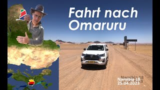 Namibia 18  Fahrt nach Omaruru [upl. by Bixby442]