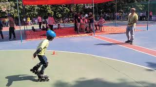 khanak participates in skating competition and gets 2nd positionUnder 6 category competition [upl. by Durrell]