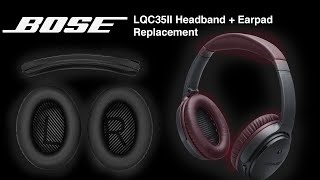 Like New  10 Bose QC 35 II Earpad  Headband Replacement [upl. by Winifield195]