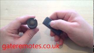 Programming a Hormann HSZ1 Cigarette Lighter Garage amp Gate Remote Control [upl. by Ver]