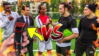 DAS DUELL UM DIE HAARE – FUßBALL CHALLENGE [upl. by Wilkins189]