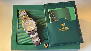 Rolex Oyster Unboxing amp Review from DHgate Luxury on a Budget [upl. by Seigel]