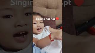 Singing Apateu Apateu ♥️ viral shorts [upl. by Soilissav]