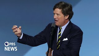 WATCH Tucker Carlson speaks at 2024 Republican National Convention  2024 RNC Night 4 [upl. by Adnorahs364]