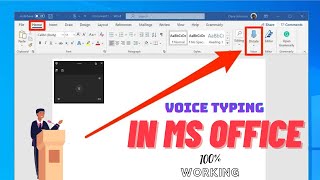 Voice typing in ms word  powerpoint   Dictate option not coming  Solved [upl. by Taveda]