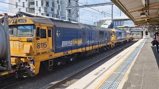 110924 1921 passing Lidcombe [upl. by Akinhoj]