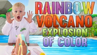 Coolest Rainbow Volcano EVER [upl. by Czarra]