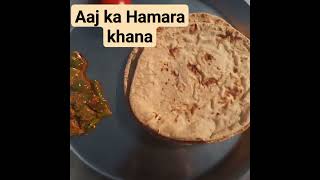 ritikaofficial aajka food Hamara khana [upl. by Agnes]