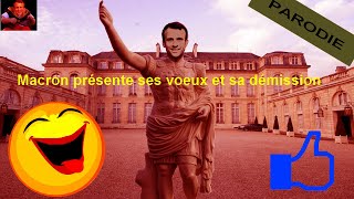 Macron présente ses voeux et sa démission [upl. by Laven498]