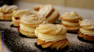 Viennese whirl biscuits  DanaTV [upl. by Aes625]